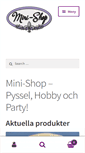 Mobile Screenshot of mini-shop.fi